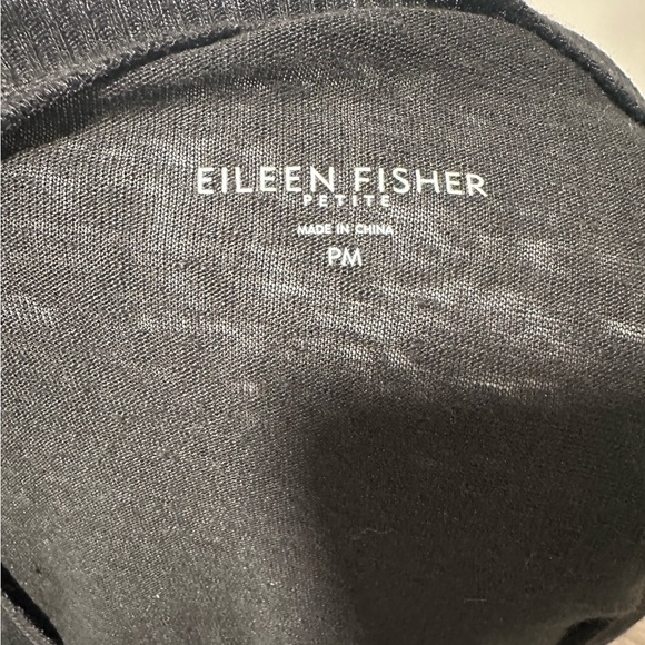Eileen Fisher Women’s Long Sleeve V-Neck Linen Blouse Size PM - Picture 6 of 6